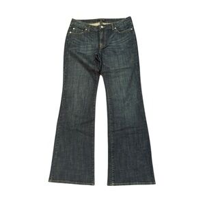 Banana Republic factory classic boot cut wide leg flare denim jean size